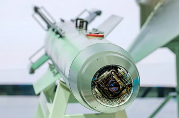 Missiles weapons with guidance and a wide range of vision