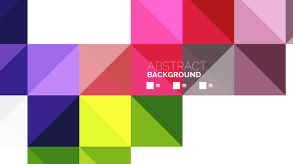 Modern geometric presentation background
