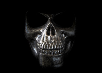 Skull shaped iron mask