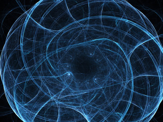 Abstract fractal background