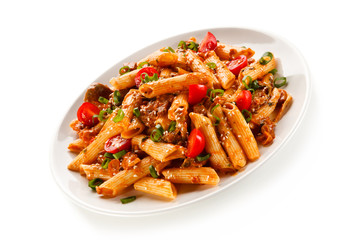 Pasta with tomato sauce 
