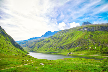 Swiss Alps landscape