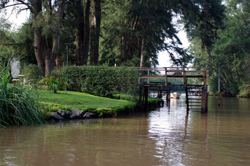 Rive du Rio de la Plata à Tigre