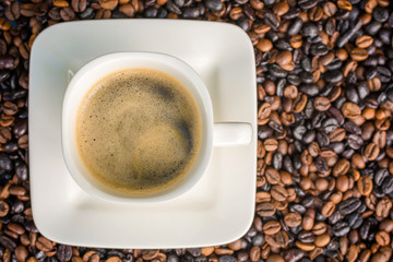 Traditioneller leckerer Kaffee