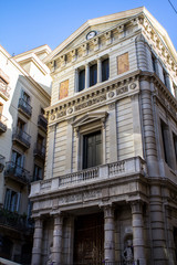 Fototapeta na wymiar Historic Buildings in Barcelona