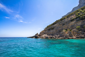 Fototapeta premium Cala Mariolu beach on the Sardinia island, Italy