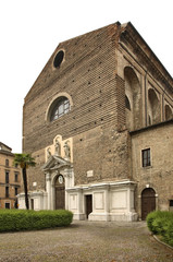 Fototapeta na wymiar Basilica del Carmine in Padua. Italy
