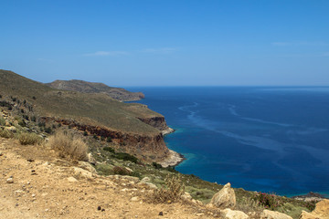Fototapeta na wymiar Beautiful seascape in Greece