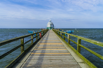 Obraz premium Seebrücke in Sellin auf Rügen