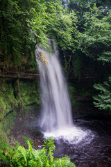 Fototapeta na wymiar Glencar Waterfall