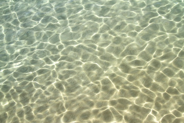Clear sea water 