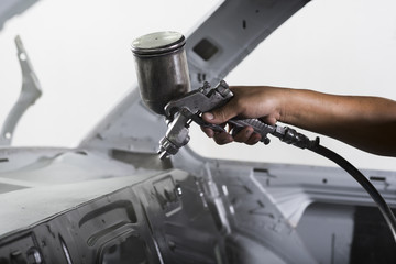 Auto body repair series: Car interior painting