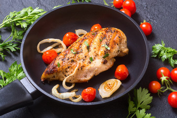 Grilled chicken breast