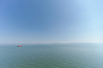 Israel, view of the Sea of Galilee