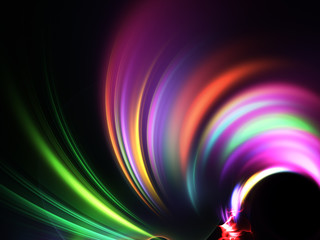 Abstract fractal background