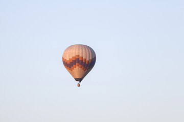 Hot Air Balloon Over Goreme Town