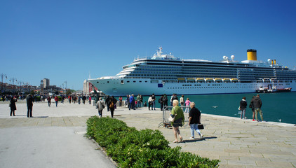 Seafront of Trieste.