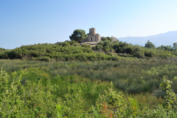 Fototapeta na wymiar Church of Marmiroi, Albania