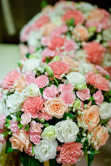 wedding flower decoration . flower background