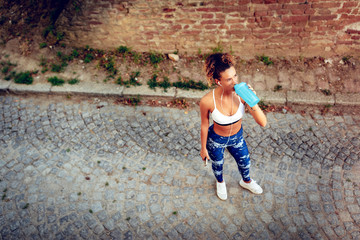 Urban Runner Girl