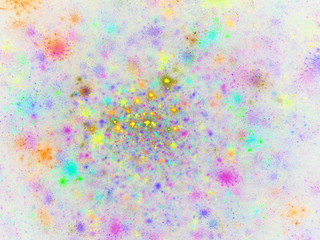 Abstract fractal background