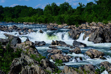Fototapeta na wymiar Virginia - Great Falls Park - 002