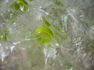 plastic bottles for recycling