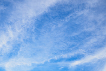 blue sky with clouds nature abstract background