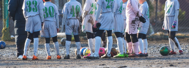 サッカー　フットボール © makieni