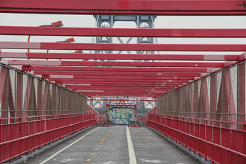 Fototapeta premium New York: Williamsburg Bridge