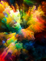 Obraz na płótnie Canvas Quickening of Colors