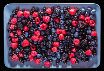 assorted fresh berries
