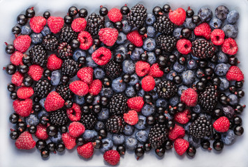 assorted fresh berries