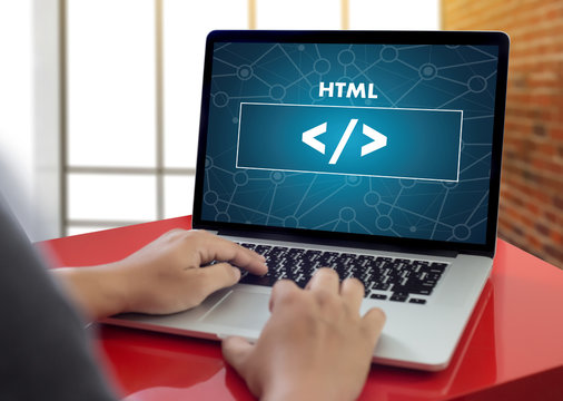 PHP HTML DEVELOPER Web Code design  Programmer working in a software in Development Programming Coding Cyberspace
