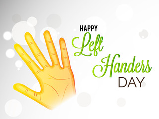 Left Handers Day.
