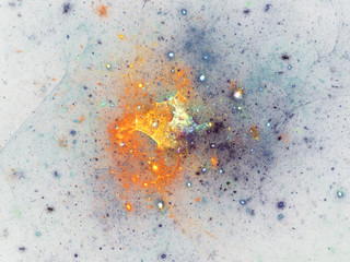 Abstract fractal background