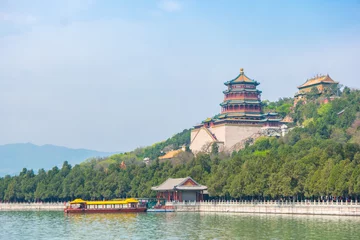 Wandaufkleber Sommerpalast-Wahrzeichen von Peking, China © orpheus26
