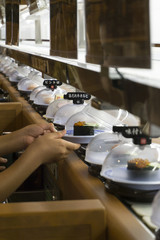 回転寿司 回転レーン