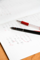 学習イメージ　数学のノート