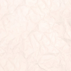 Crumpled light brown paper texture background for business education and communication concept design.