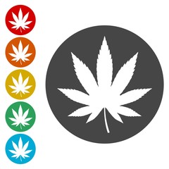 Marijuana Icons set 