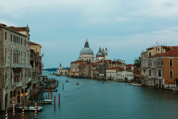 Grand Canal in sunset time, Venice, Italy