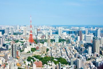 Obraz premium 都市景観 東京 