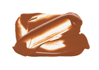smear paint of cosmetic products