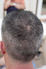 Fototapeta premium Coupe de cheveux