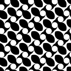Design seamless monochrome waving pattern
