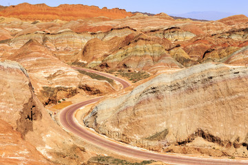 Danxia national park, China