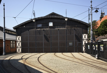 Museum of Urban Engineering (Transportation Museum) in Kazimierz. Krakow. Poland © Andrey Shevchenko