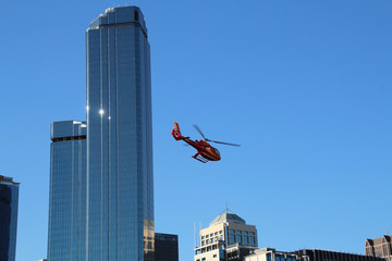 Hubschrauber über Melbourne © bummi100