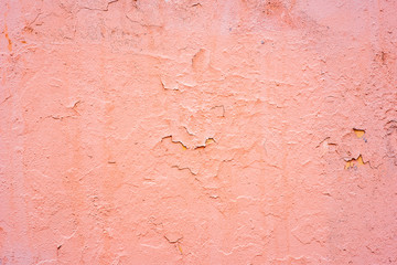 broken wall background with pink tone